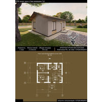 Проект дачи 7х9 раздел архитектурные решения за 350 рублей