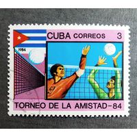 Марка Куба 1984 год Спорт