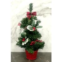 Елка * Новый Год ! * Украшена * Искусственная * Настольная * 41 см * Очень Красивая !