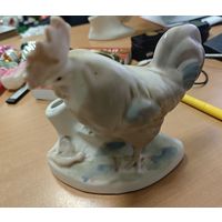 Лот фарфоровых фигур. Петух и Курица. СССР. Клеймо