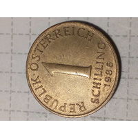 1 шиллинг  Австрия 1986 год
