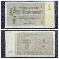 1 марка рент Германия 1937 г.