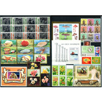 Марки разных стран 2 - полные серии - 40+ марок и 4 блока - MNH. #O-W-124-F-1