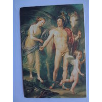 Календарик 1993 г. Антон Рафаэль Менгс. Персей и Андромеда.