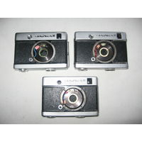 Тушки фотоаппарата Чайка-II на детали, одним лотом из 3 штук, лот 1