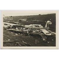 Минск, минский военный аэродром, 1941 год.