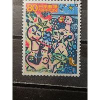 Япония, 2000. Конференция ООН по изменению климата, Mi-1,7 евро гаш.