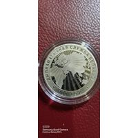 1 рубль 2019 Дипломатической службе 100 лет