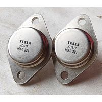 KD617 TESLA Транзистор PNP 80V 10A 70W 2MHz