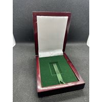 Футляр из дерева для платинового слитка 20 гр.