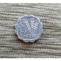 Werty71 Израиль 1 агора 1969 колосья агорот