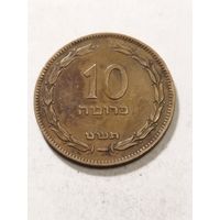 Израиль 10 прута 1949