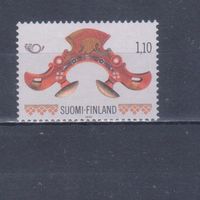 [1163] Финляндия 1980. Культура и быт.Коромысло. MNH