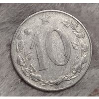 10 геллеров 1954 года Чехословакия