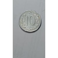 Чехословакия 10 геллеров 1963 года .