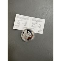 Белка 20 рублей, серебро, 2009, ИДЕАЛЬНОЕ СОСТОЯНИЕ!!! РЕДКОСТЬ!!! С РУБЛЯ!!!