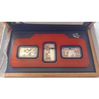 1 доллар 2012. Острова кука. Год дракона. Серебро