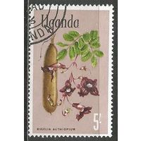Уганда. Колбасное дерево. 1969г. Mi#116.