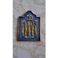 Икона меднолитая Избранные Святые.