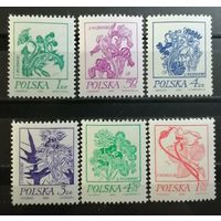 Польша 1974 Цветы Флора