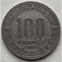 Республика Конго 100 франков 1975 г.