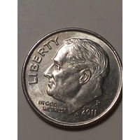 10 центов  США 2011 P  год