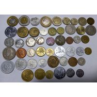 Монеты разных стран Мира 50 штук