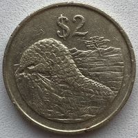 Зимбабве 2 доллара 1997 г.