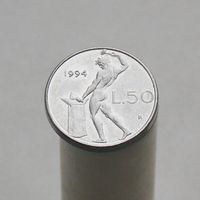 Италия 50 лир 1994
