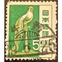 Япония 1951. Длиннохвостый петух Тоса Онагадори