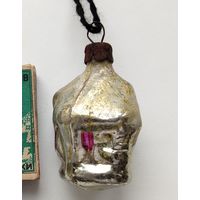 Ёлочная игрушка. Домик. Э-54.