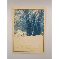 С Новым Годом! Белорусская открытка. Карчевский 1989 г. Чистая.