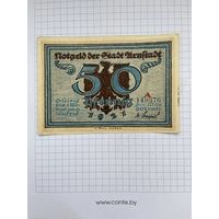 Нотгельд 50 пфеннигов Германия Урунштадт-0501
