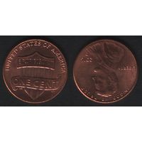 США km468 1 цент 2016 год (D) (_3 ТОРГ ЛЮБОЙ
