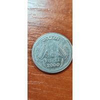 Индия 1 рупе 2000