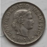 Швейцария 10 раппенов 1944 год