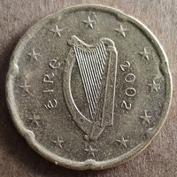 Ирландия 20 евроцентов 2002 г.,  KM# 36