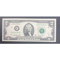 2 доллара США 2003А Atlanta F звезда