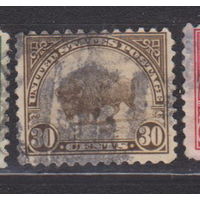 Американский буйвол Фауна США 1923 год Лот 11