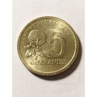 Парагвай 5 гураний 1992