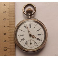 Редкие ЧАСЫ СЕРЕБРО старинные КАРМАННЫЕ Царские РАБОЧИЕ. 8