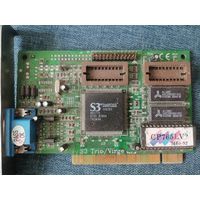 Видеокарта ретро S3 Trio / Virge PCI