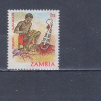 [2004] Замбия 1981. Культура и быт.Изготовление масок. MNH
