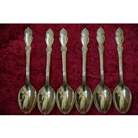 Ложки мельхиоровые  столовые   20,5 см   А 14