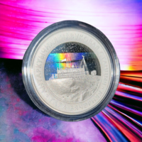 Белорусская антарктическая научная станция "Гора Вечерняя", 1 рубль 2022, CuNi РЕДКОСТЬ! МАЛЫЙ ТИРАЖ СЕРИИ! КРАСОТА! УНИКАЛЬНАЯ ТЕХНОЛОГИИ ЧЕКАНКИ!