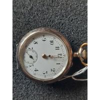 Часы карманные серебро 800