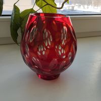 Ваза Гранат, высота 14 см. СССР