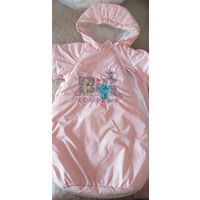 Комбинезон для девочки (1-6мес), теплый