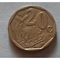 20 центов, ЮАР 1999 г.