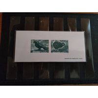 2000 Франция люкс-блок проба фауна птицы (ки-3)